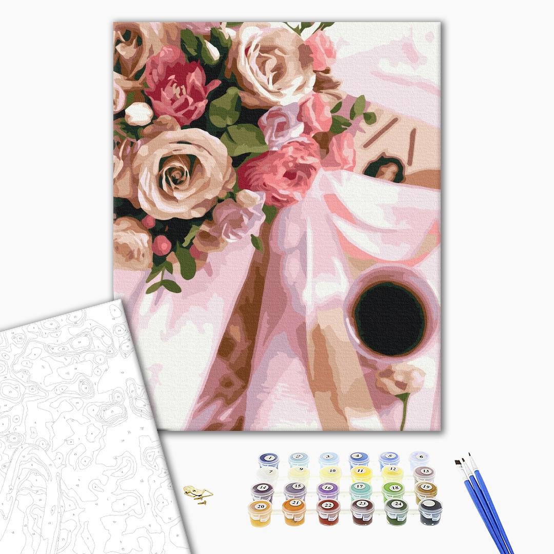 Painting by numbers Saturated aroma (BS37518)