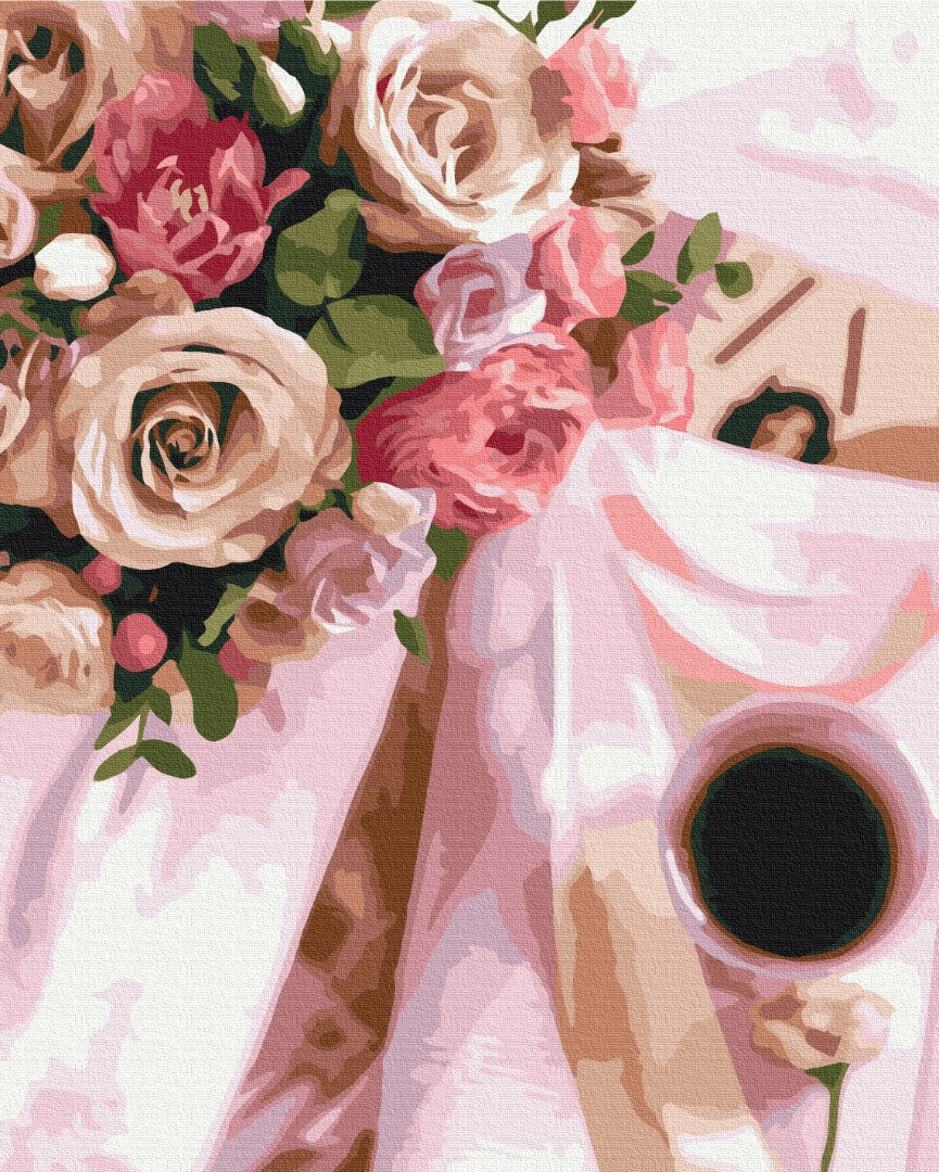 Painting by numbers Saturated aroma (BS37518)