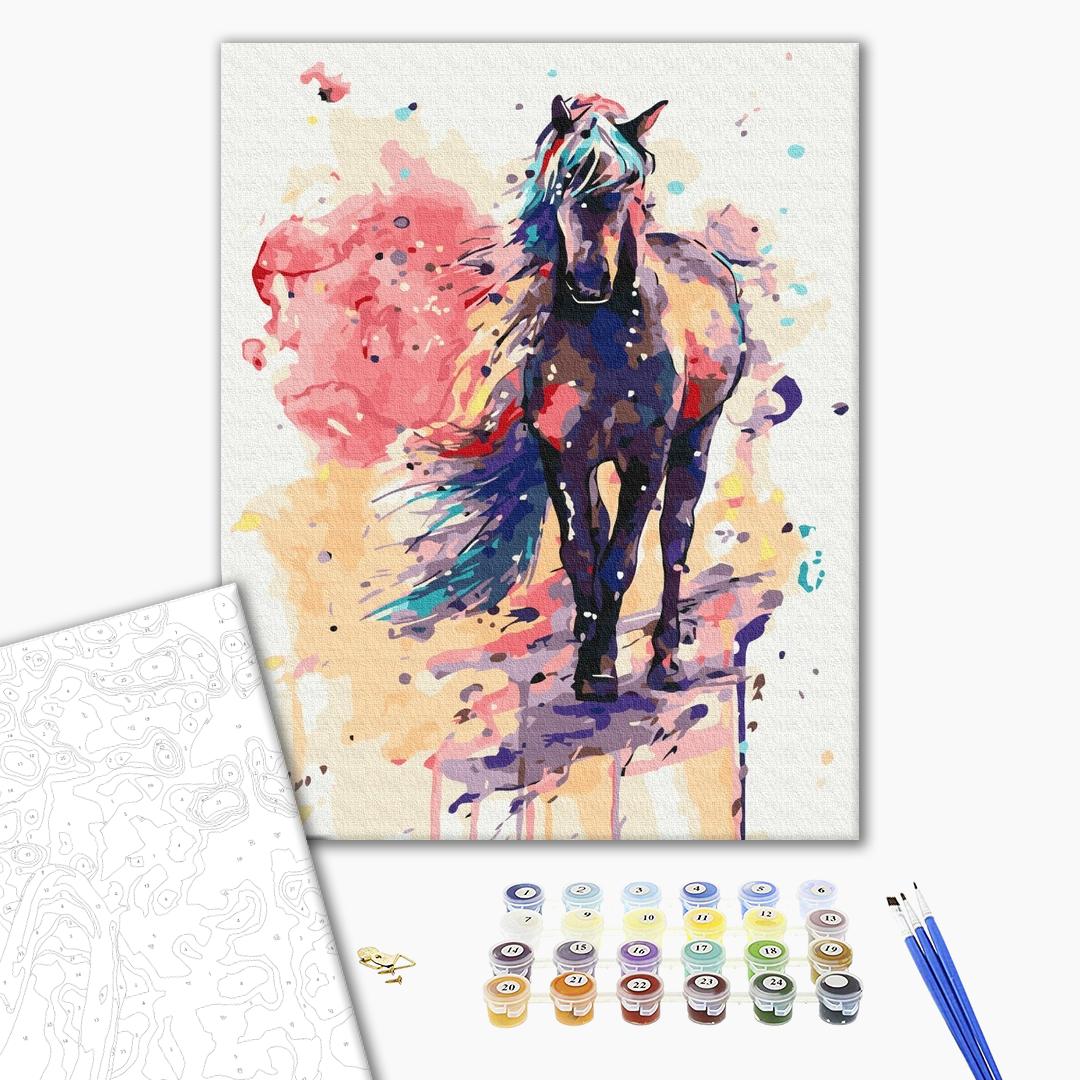 Painting by numbers Fantastic horse (BS108)