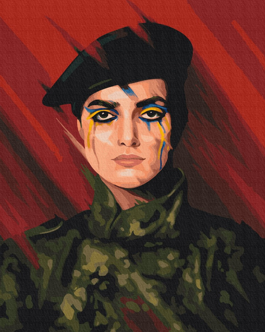 Painting by numbers Strength of Ukraine ©Polina Skurikhina (BS53068)