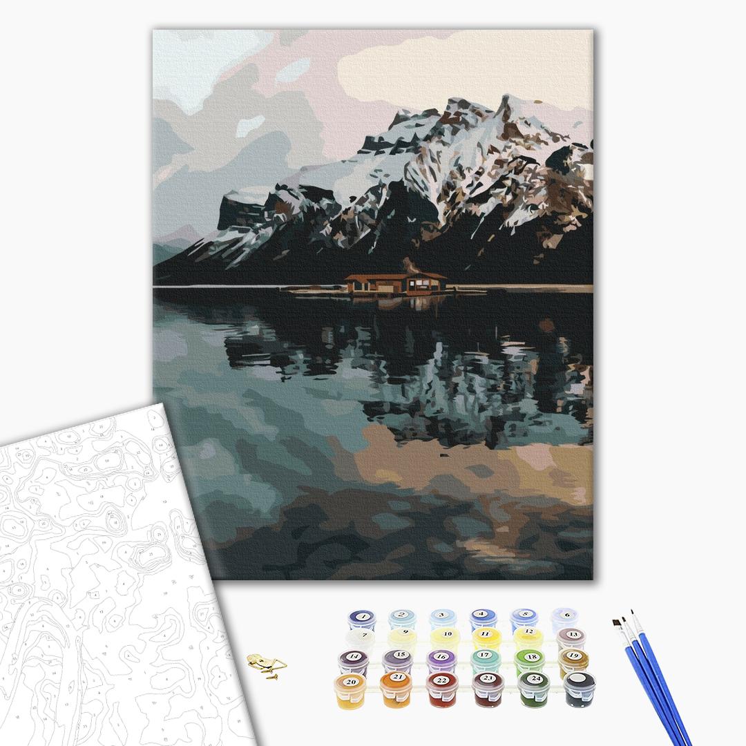 Painting by numbers House in the mountains (BS52841)