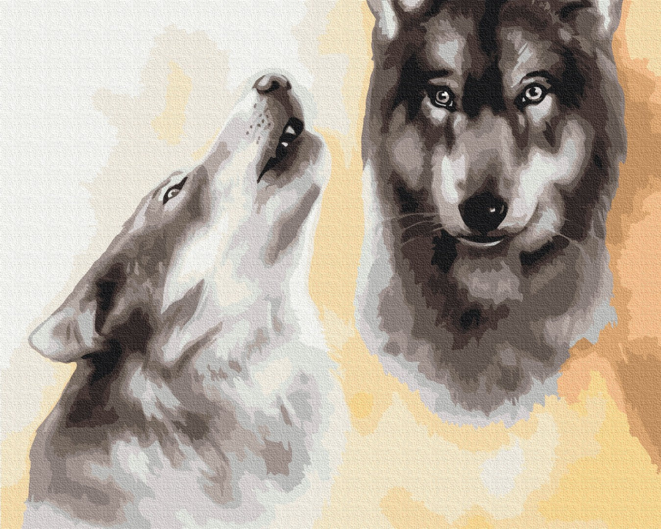 Painting by numbers Guardian Wolves (BS52815)