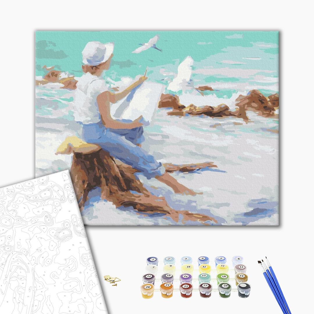 Painting by numbers Sea sketch (BS28383)