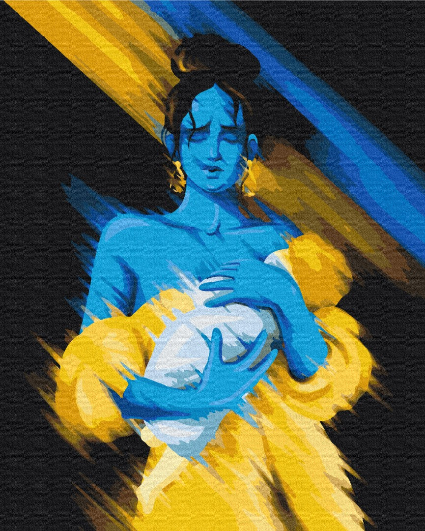 Painting by numbers The future is in the hands ©Polina Skurikhina (BS53085)