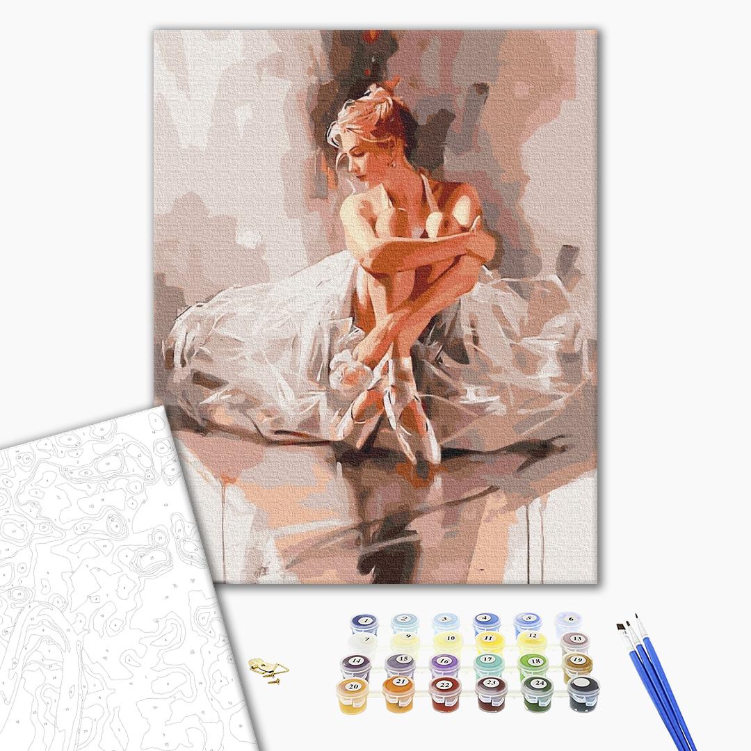 Painting by numbers Ballerina in a cloud of tenderness (BS52894)