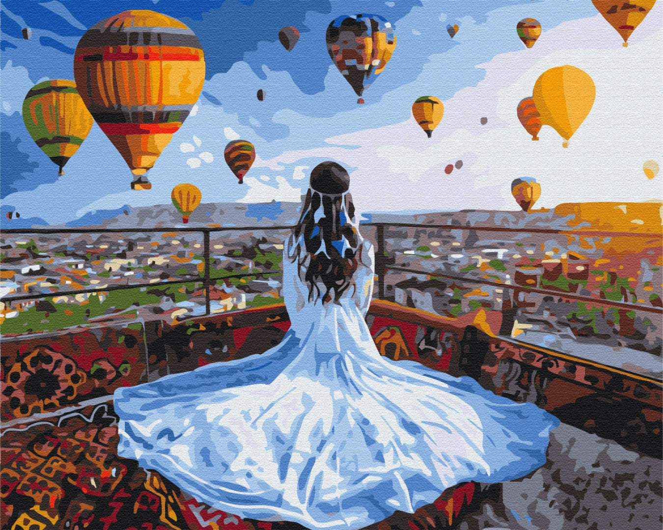 Painting by numbers Dreamer in Cappadocia (BS37984)