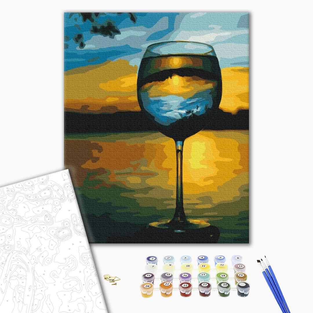 Painting by numbers Heavenly drink (BS35810)