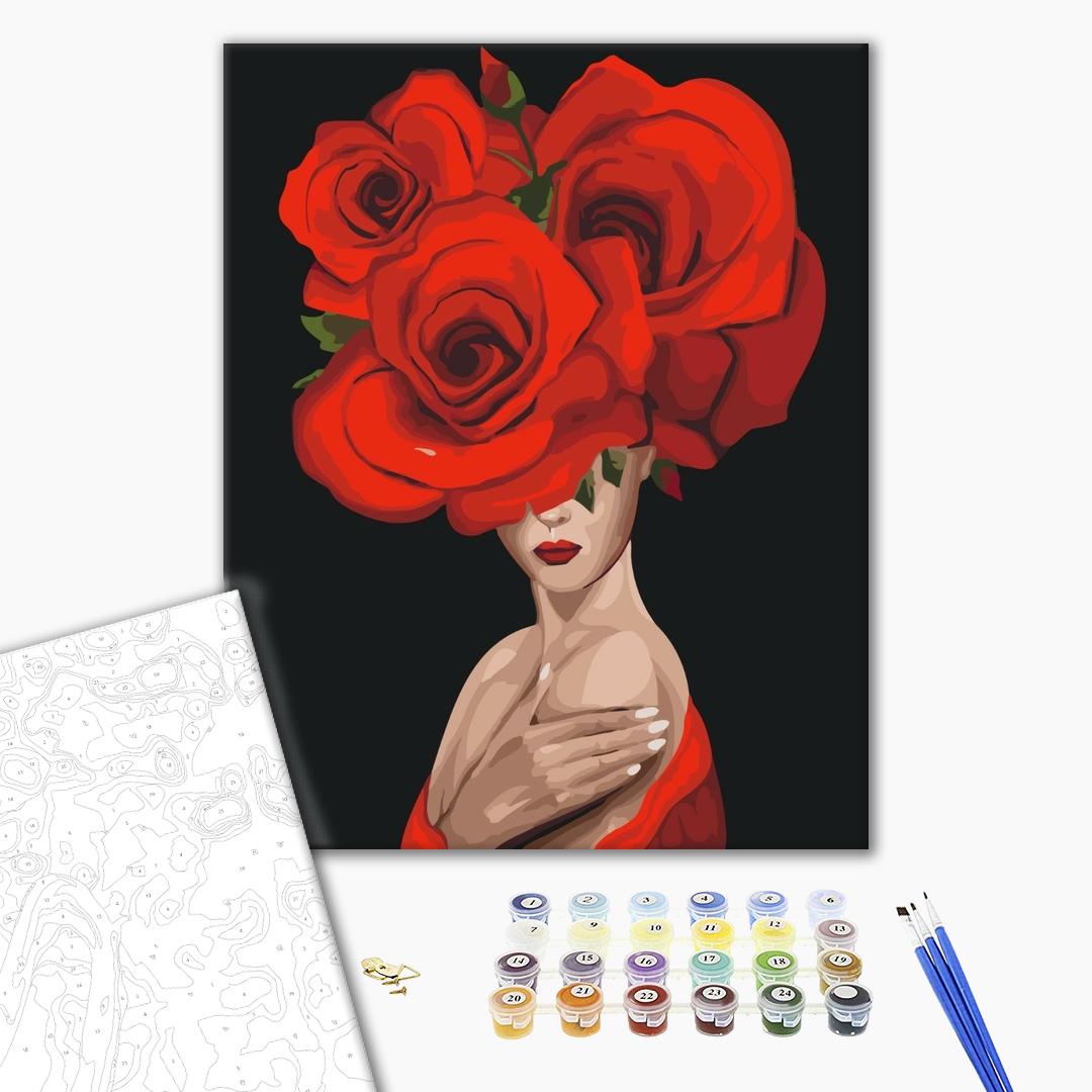 Painting by numbers Queen of roses (BS36694)