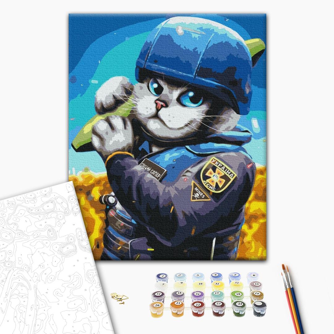 Painting by numbers Cat Minesweeper ©Marianna Pashchuk (BS53249)