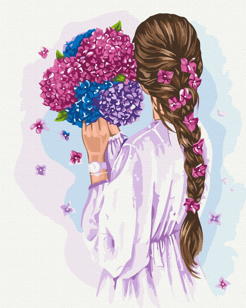 Painting by numbers Lilac accessory ©Nataliya Zvonareva (BS53279)