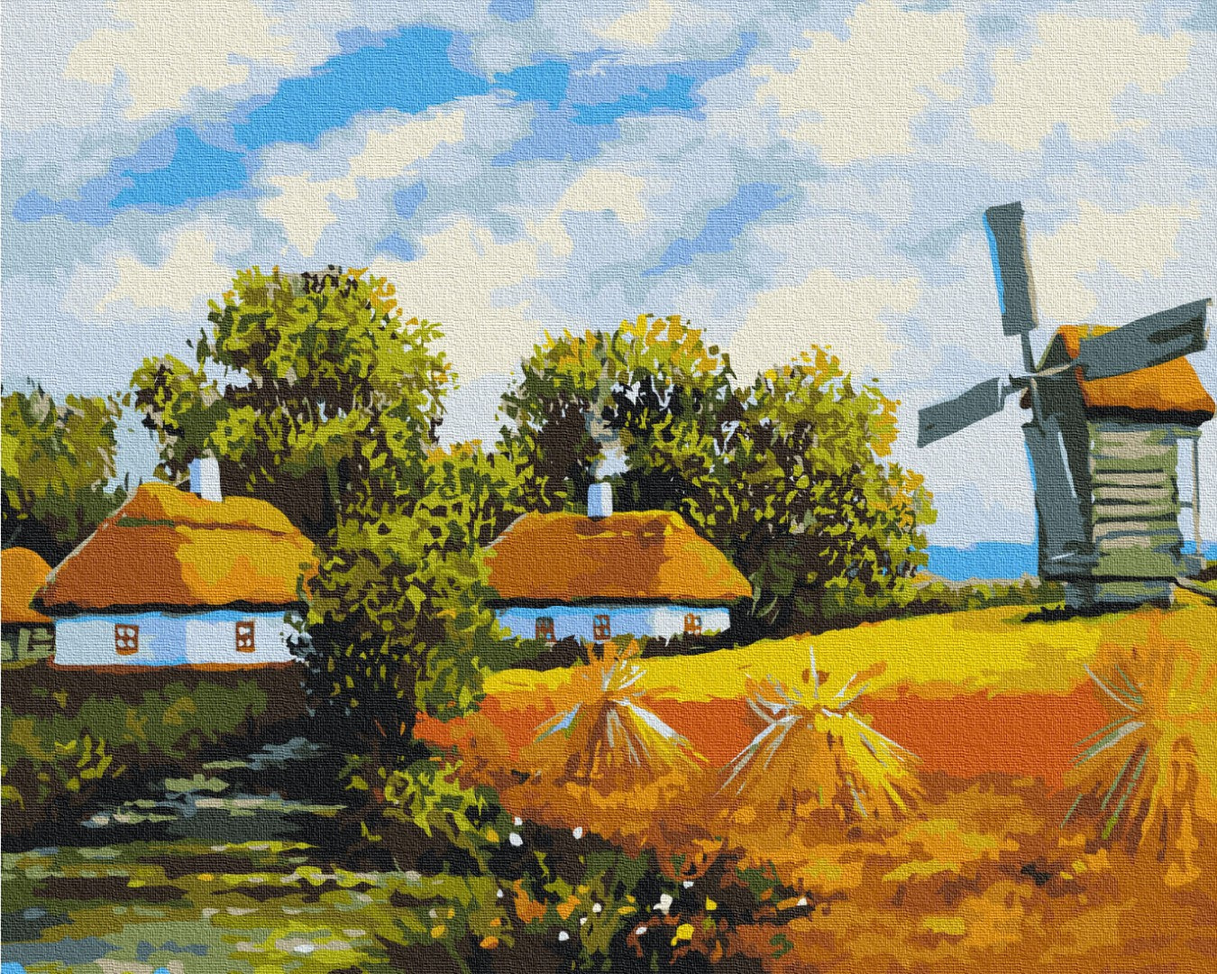 Painting by numbers Rye day (BS53151)