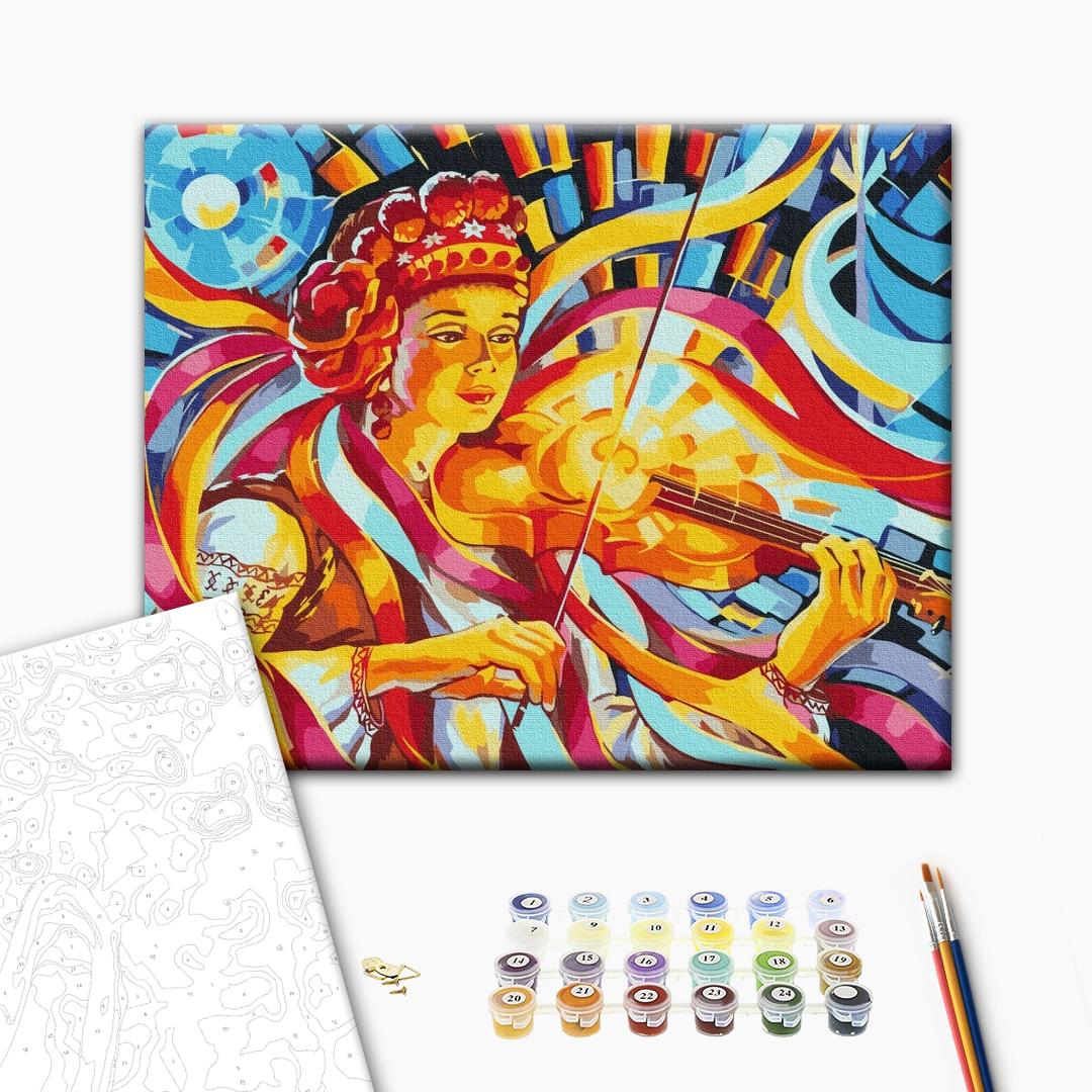 Painting by numbers Magic violin ©Oleg Loburak (BS53315)