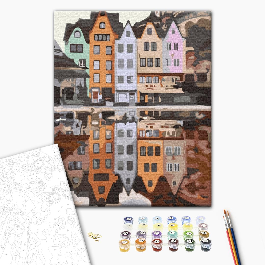 Painting by numbers Reflection of Stockholm (RBS34835)