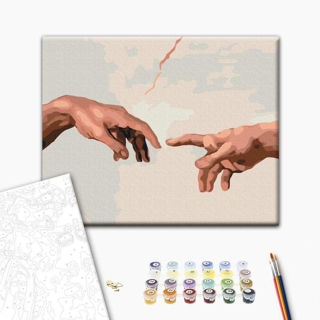Painting by numbers Creation of Adam (RBS29287)