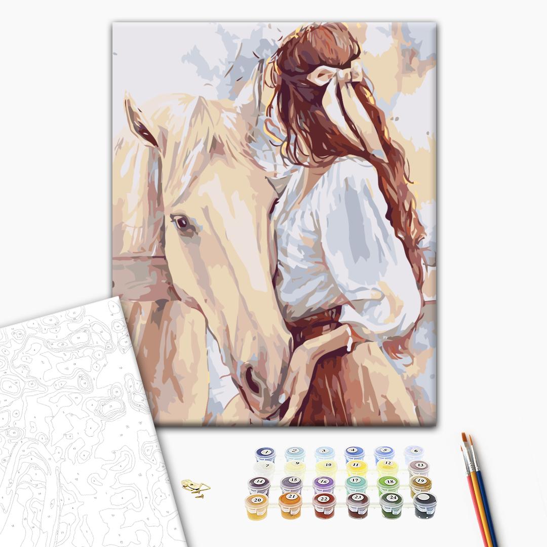 Painting by numbers A noble friend (RBS52764)