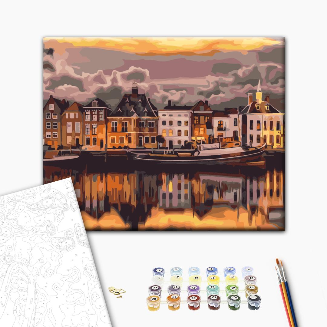 Painting by numbers Evening in Stockholm (RBS24413)