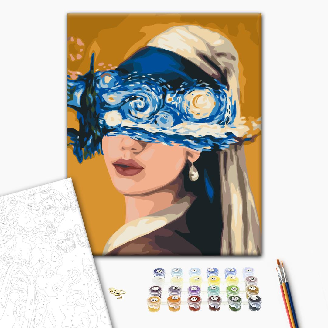 Painting by numbers Starry night view © Viktoriya Kovalenko (RBS51480)
