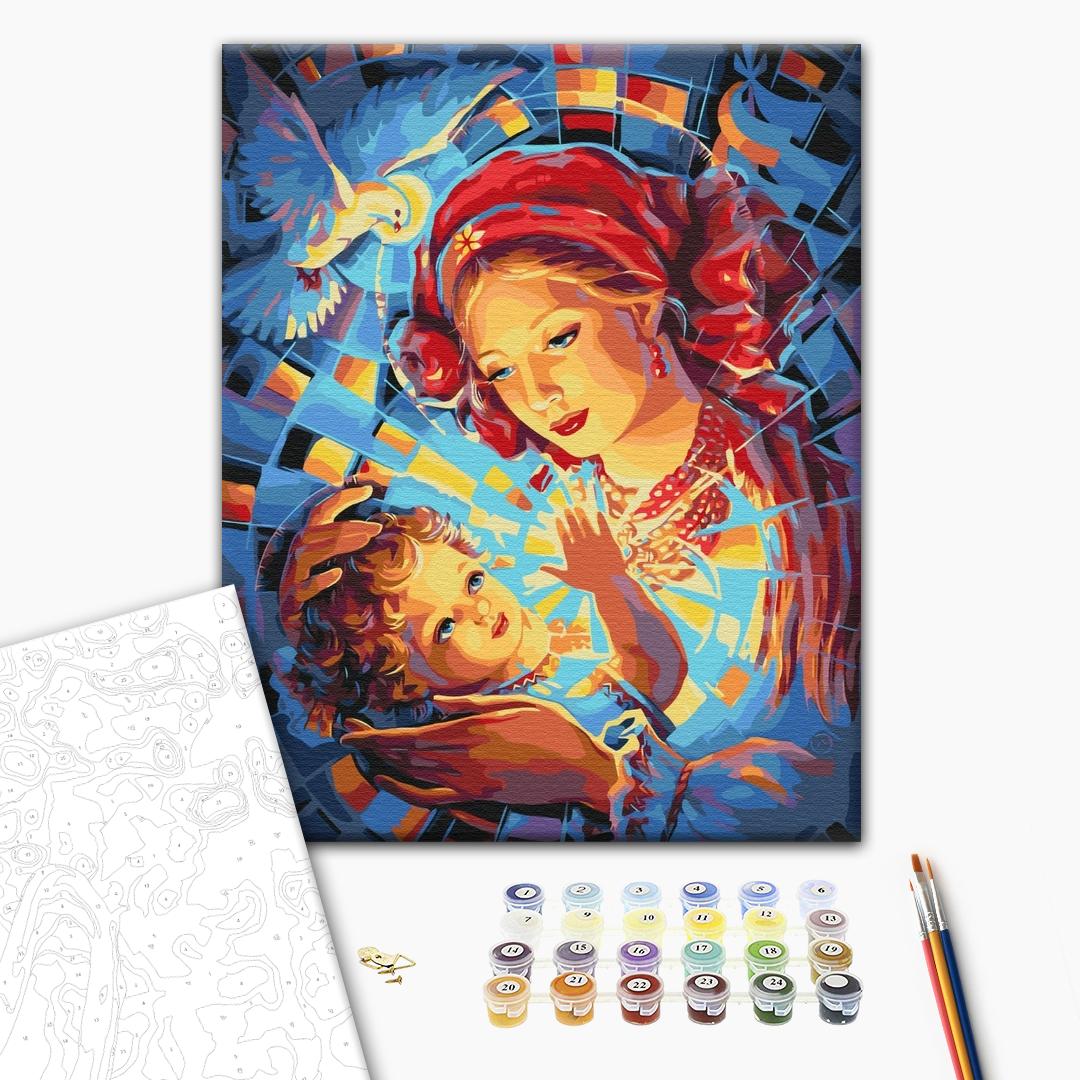 Painting by numbers Tenderness ©Oleg Loburak (BS53355)
