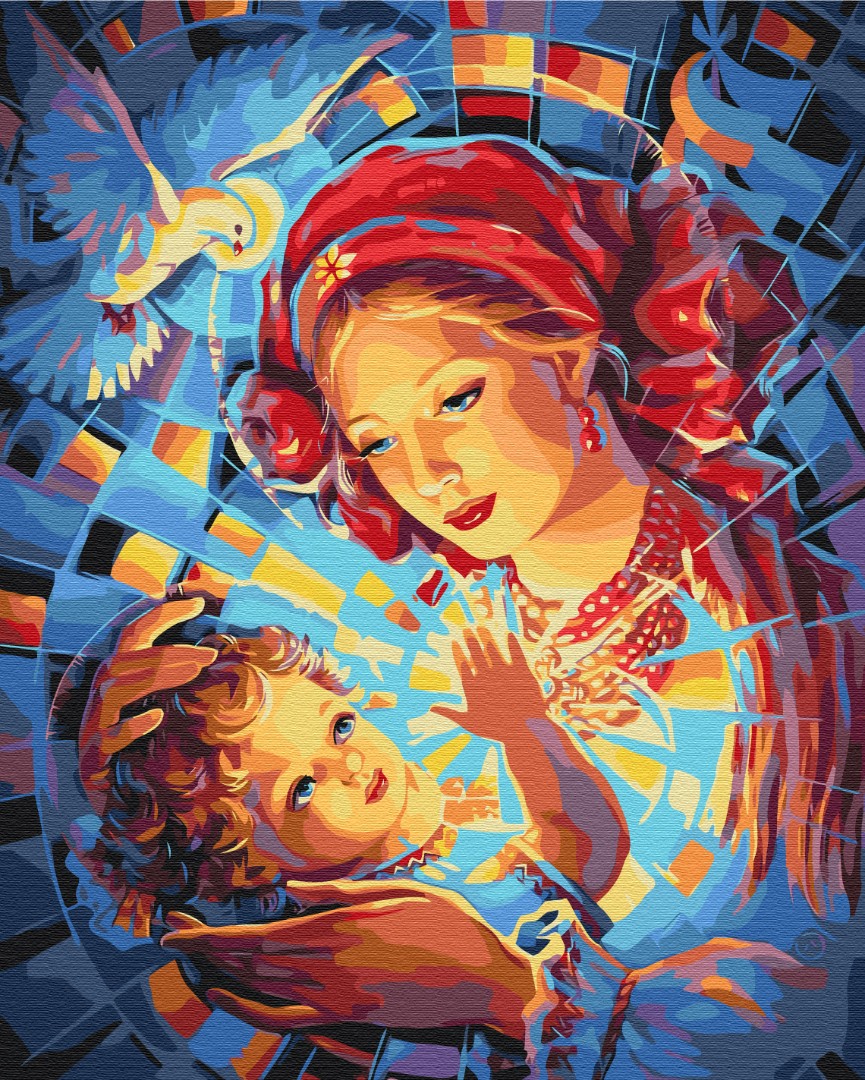 Painting by numbers Tenderness ©Oleg Loburak (BS53355)