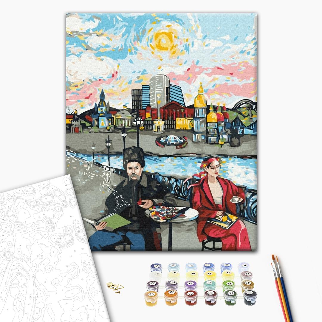 Painting by numbers Artistic Promenade @ Victoria Kovalenko (BS53356)