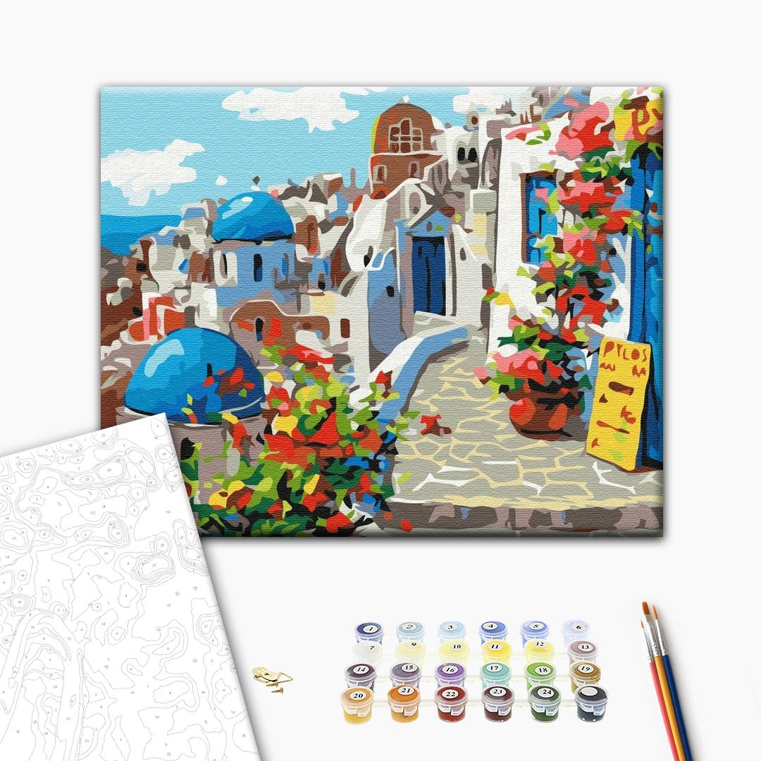 Painting by numbers Summer Santorini (RBS22383)