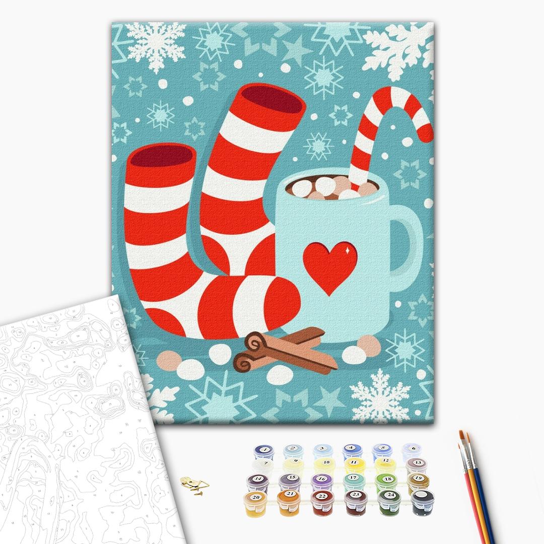 Painting by numbers Let's winter (SBS0005)