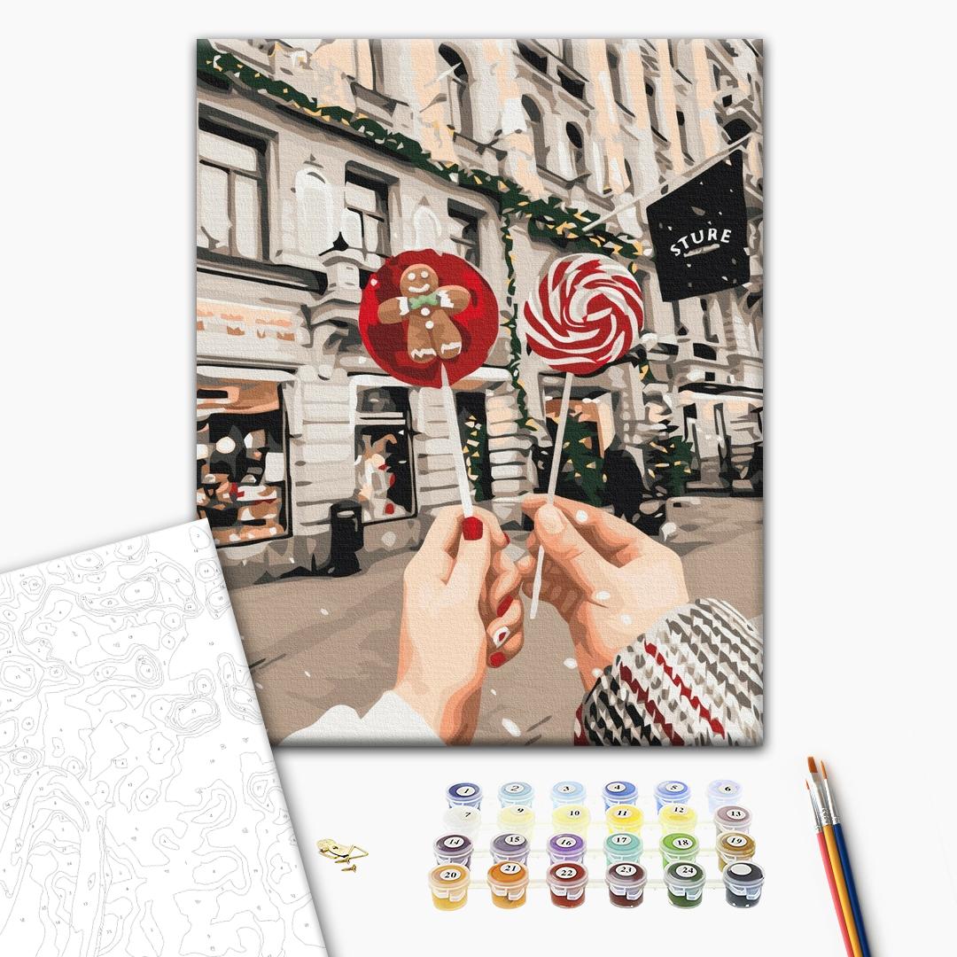 Painting by numbers Sweet holiday © Oksana Vorobiy (BS53375)