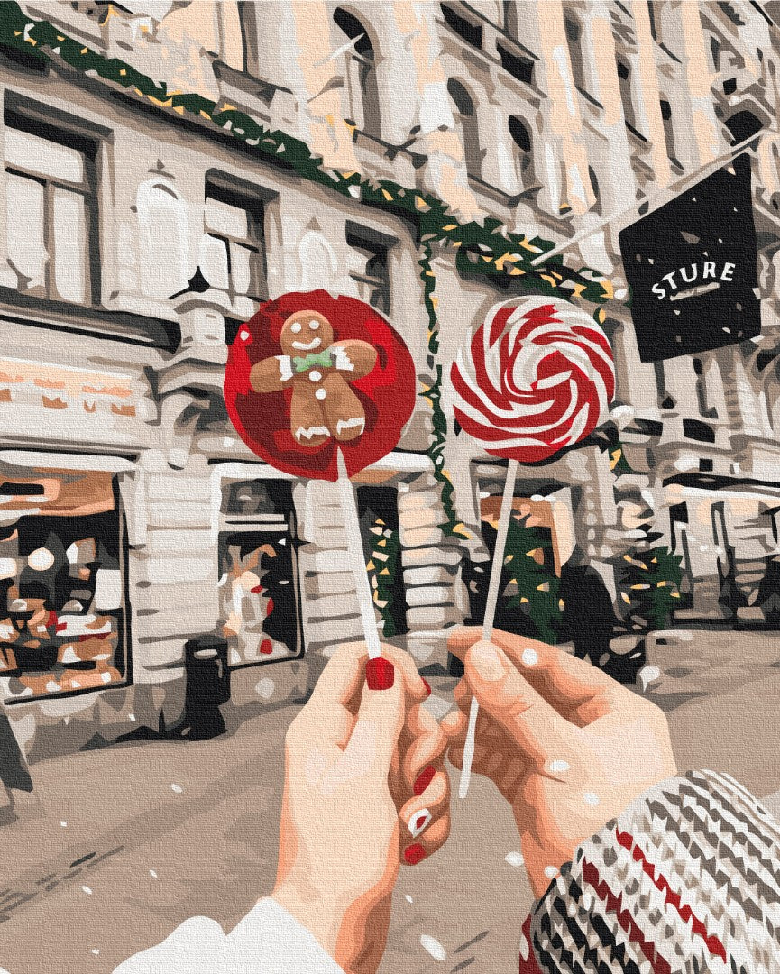 Painting by numbers Sweet holiday © Oksana Vorobiy (BS53375)