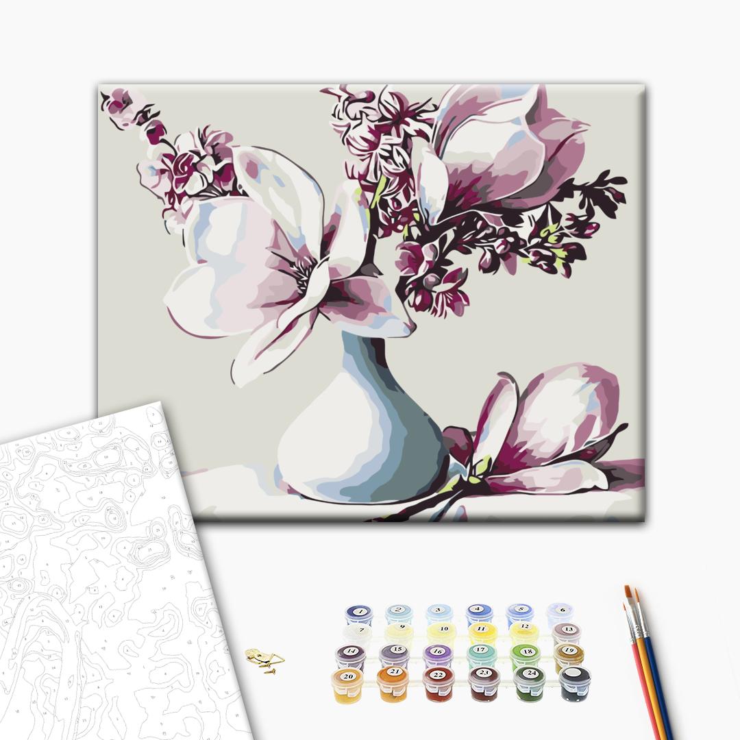 Painting by numbers Bouquet of magnolias (RBS303)