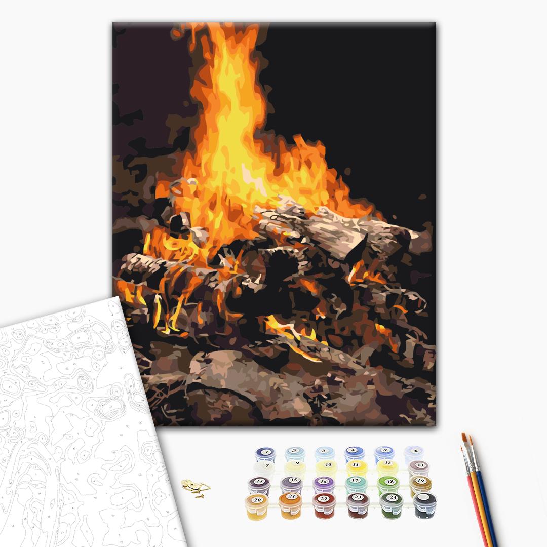 Painting by numbers Bonfire (RBS21741)