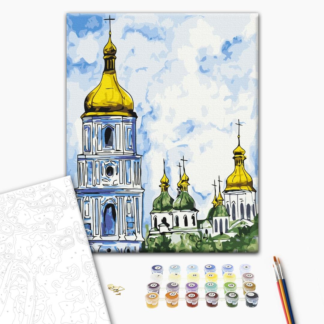 Painting by numbers Sophia of Kyiv © Mazneva Maryna (BS53360)
