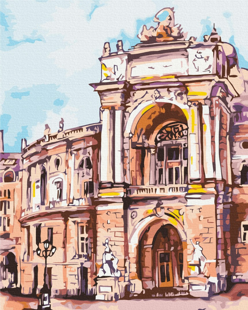 Painting by numbers Odesa Theater © Mazneva Maryna (BS53361)