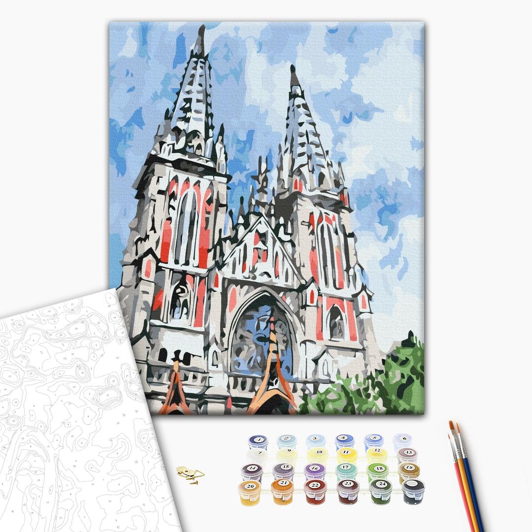 Painting by numbers Saint Nicholas Church © Mazneva Marina (BS53358)