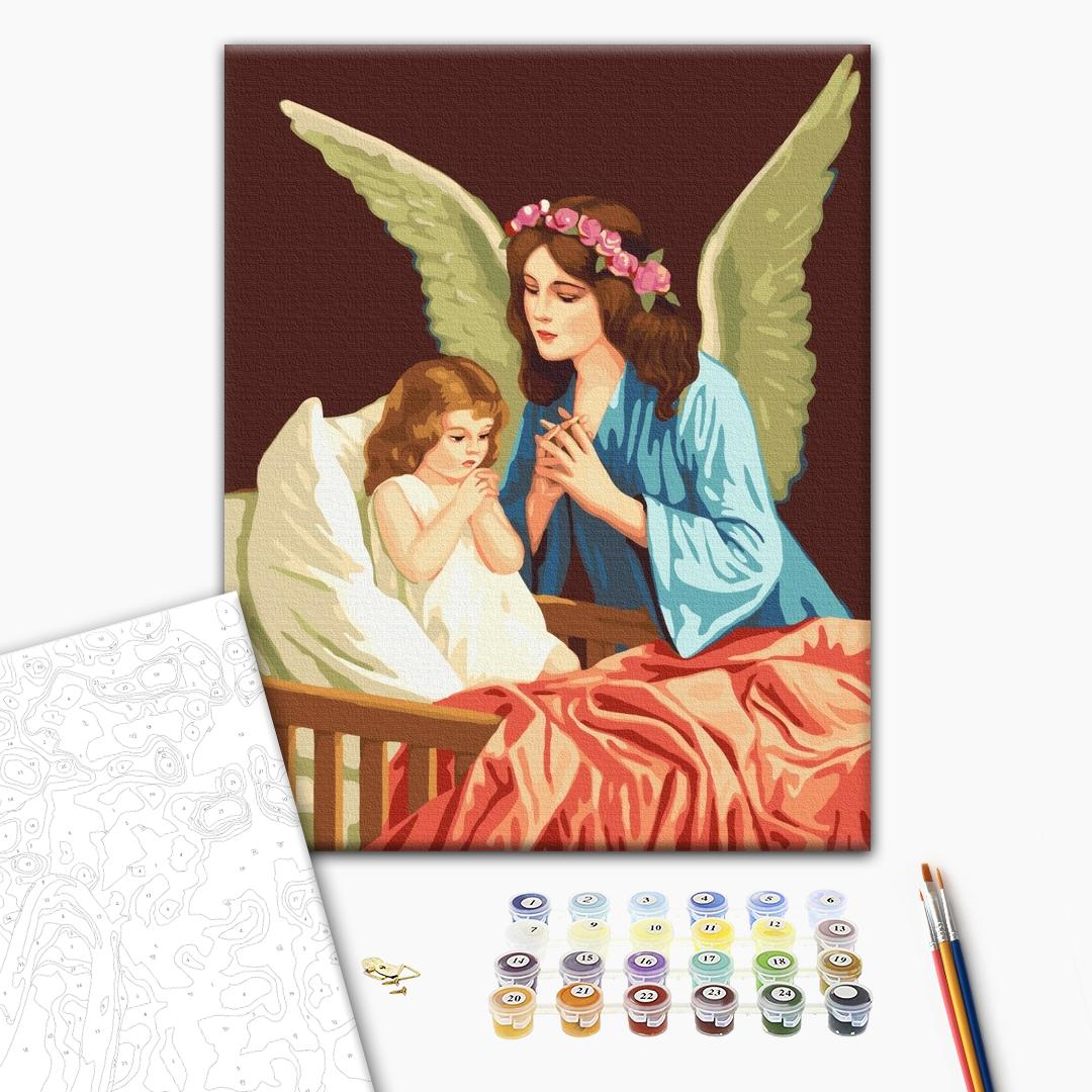 Painting by numbers Winged with prayer (BS53400)