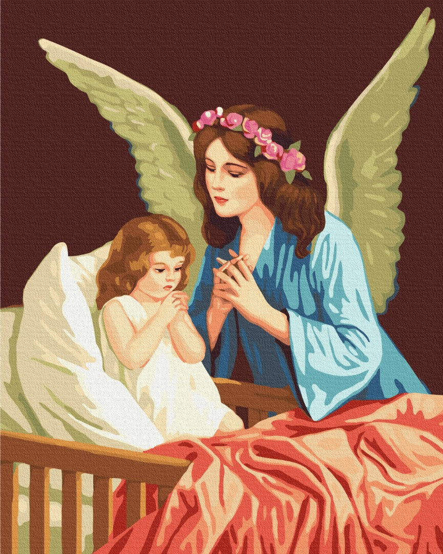 Painting by numbers Winged with prayer (BS53400)