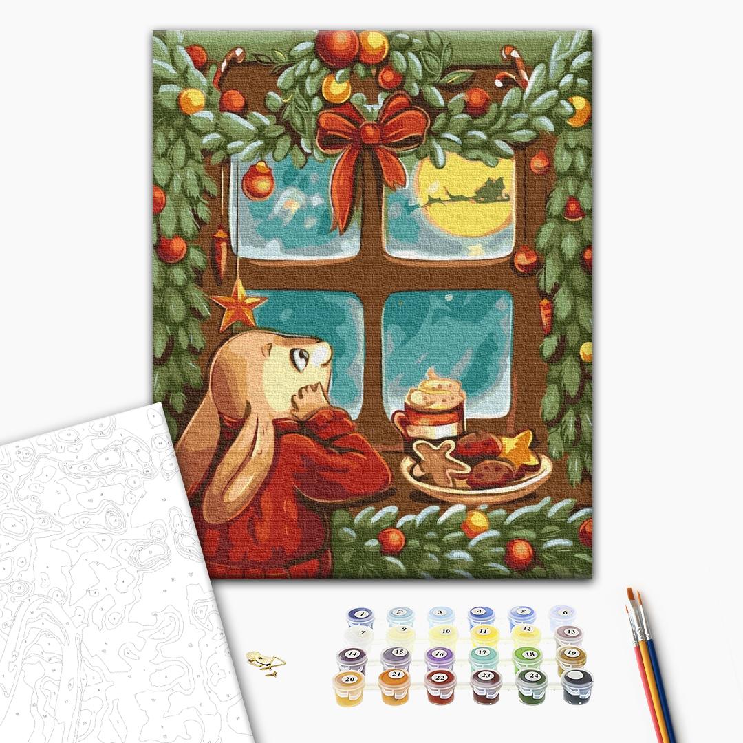 Painting by numbers A fairy tale outside the window © Lazarenko Olena (RBS1015)