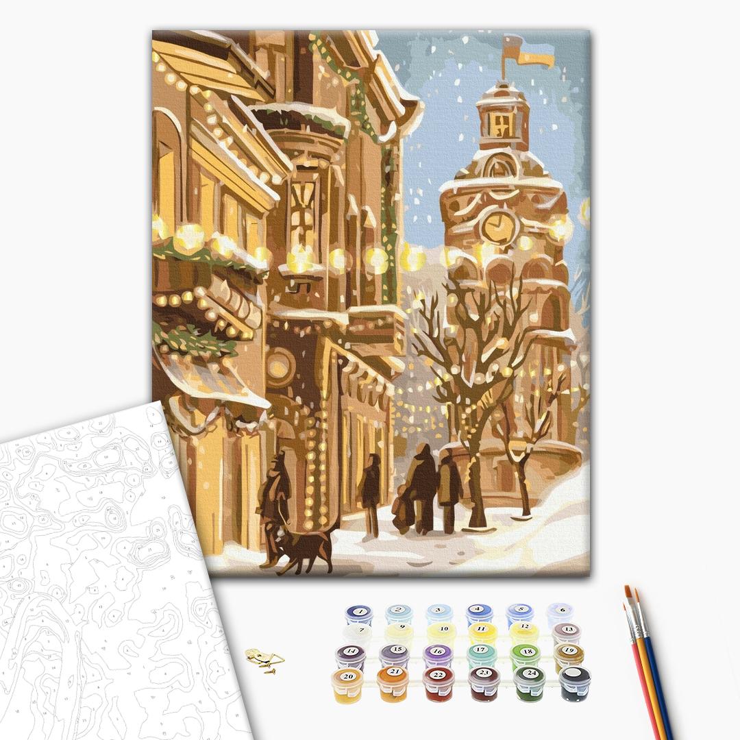 Painting by numbers Winter Vinnytsia © Olena Lazarenko (BS53415)
