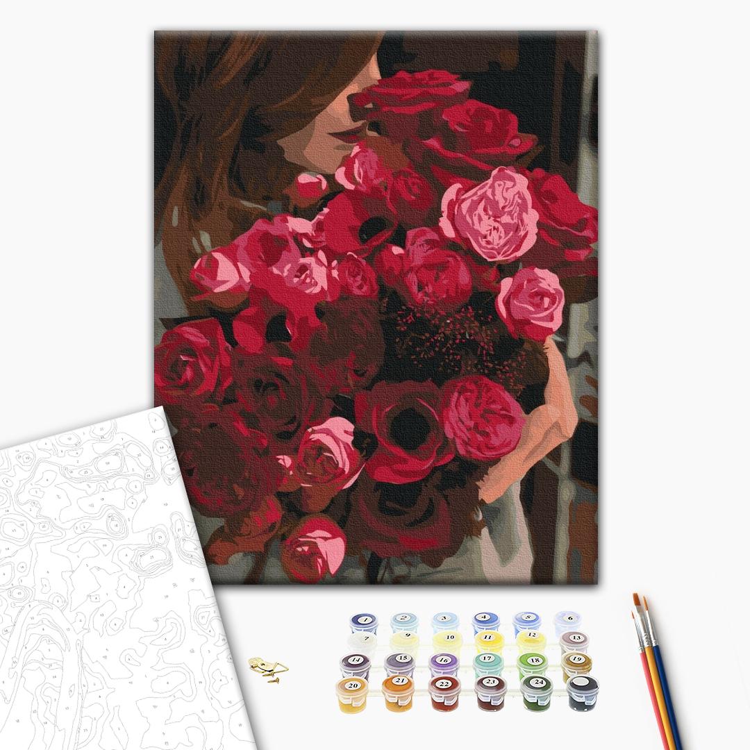 Painting by numbers Bouquet from the dearest (RBS52547)
