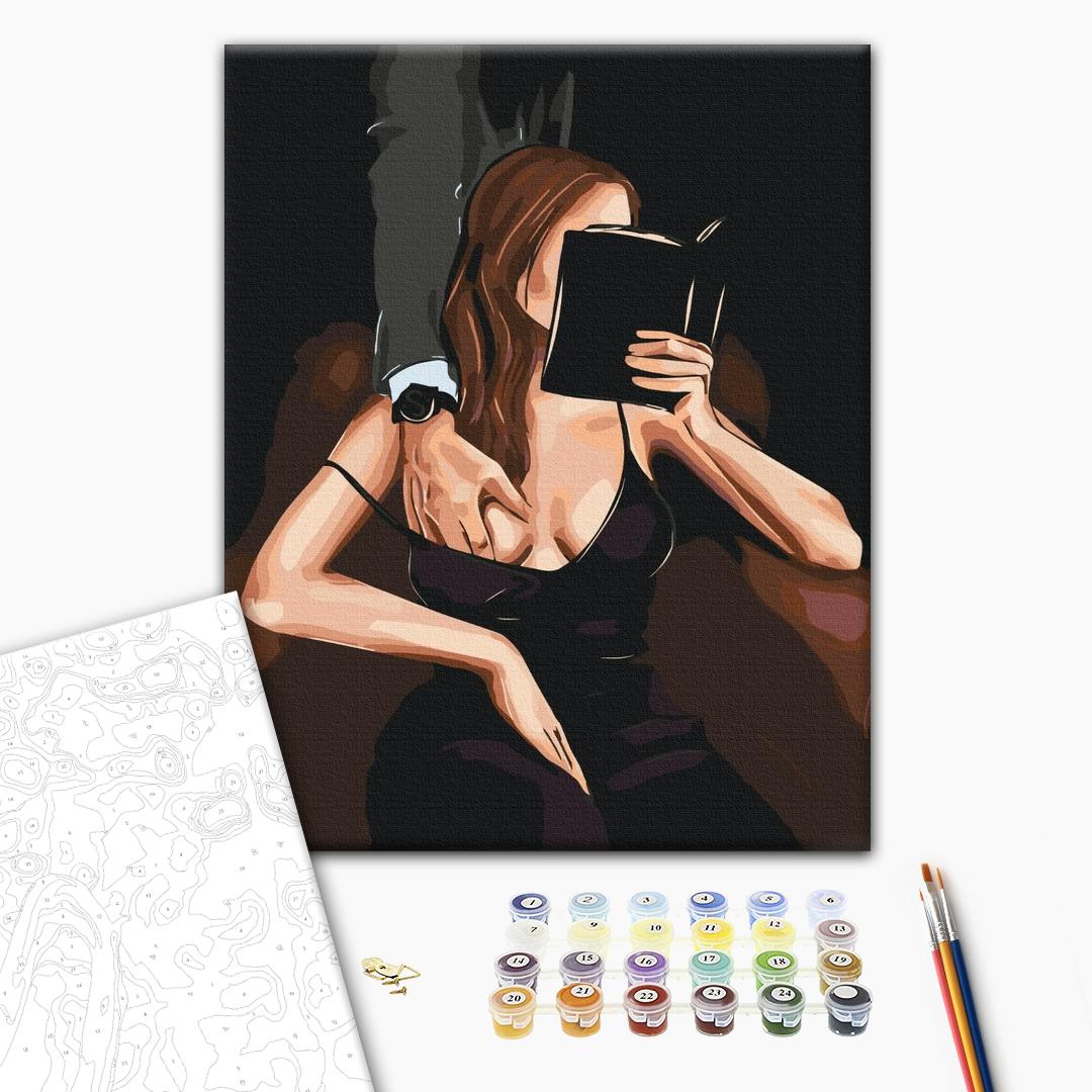 Painting by numbers Passionate story ©Alla Berezovska (BS53455)