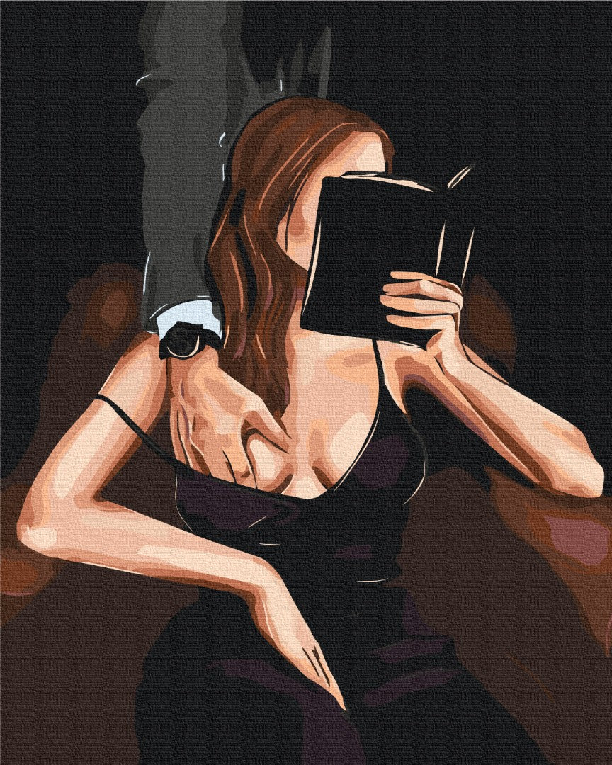 Painting by numbers Passionate story ©Alla Berezovska (BS53455)