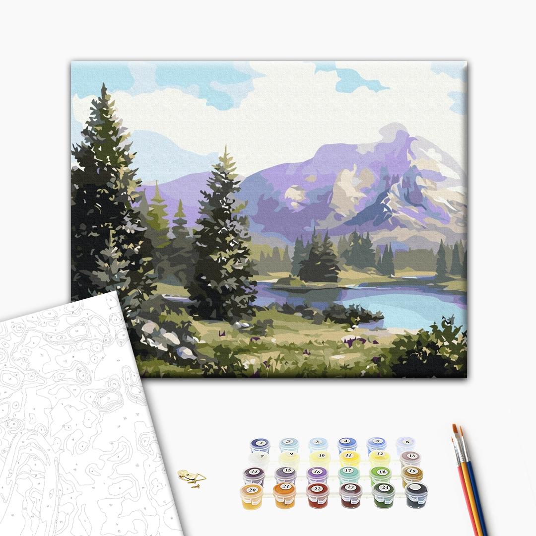 Painting by numbers Wonderful mountains (BS44473)
