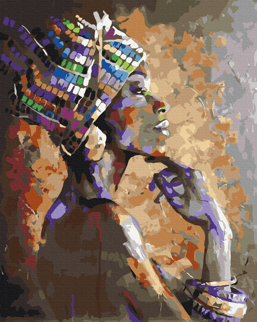 Painting by numbers Witch (BS43612)