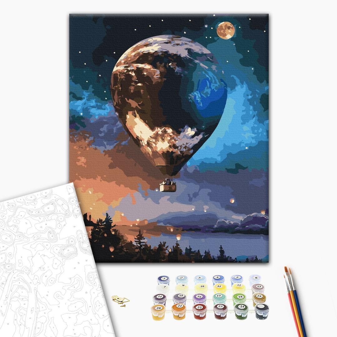 Painting by numbers Star ball (BS43588)