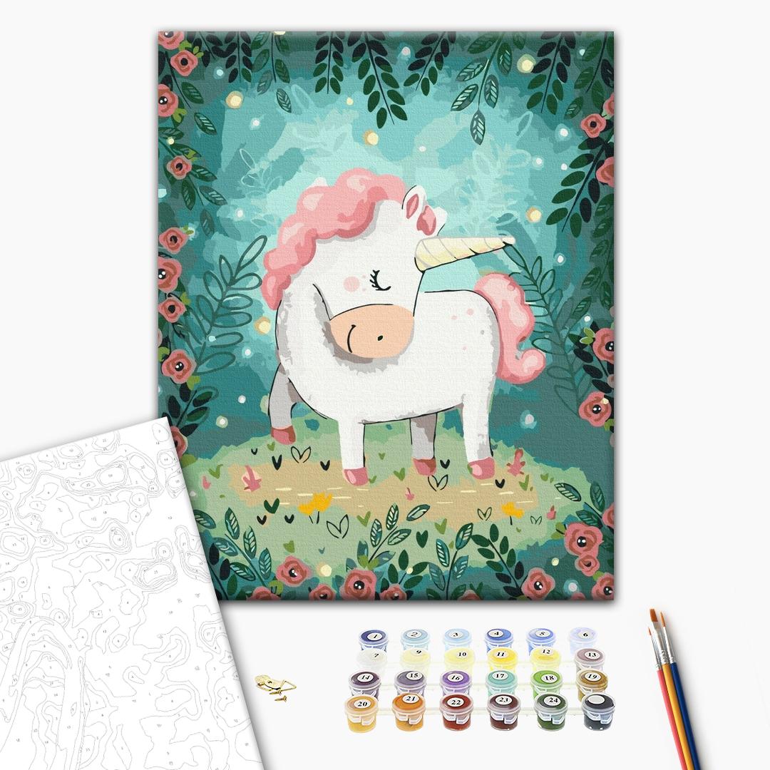 Painting by numbers unicorn (BS43586)