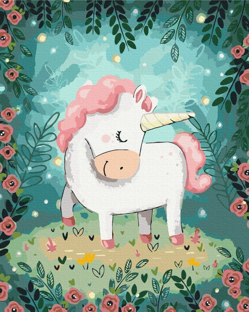 Painting by numbers unicorn (BS43586)