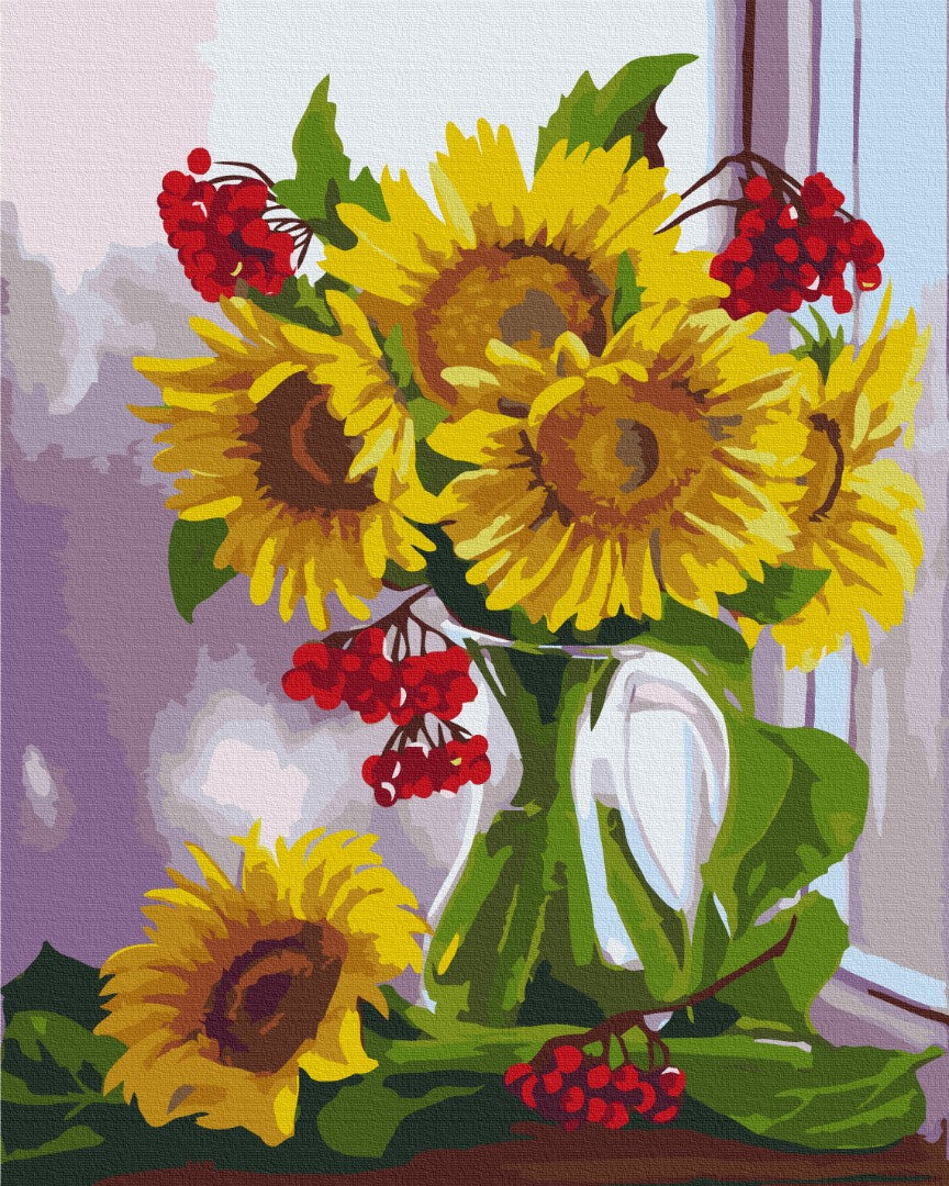 Painting by numbers Viburnum nightshades © Valentyna Ivanova (BS53485)