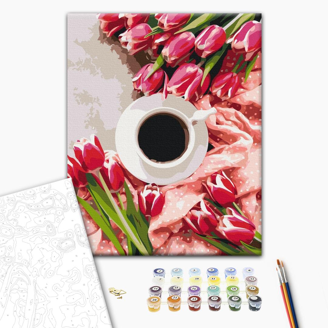 Painting by numbers Coffee spring (BS53470)