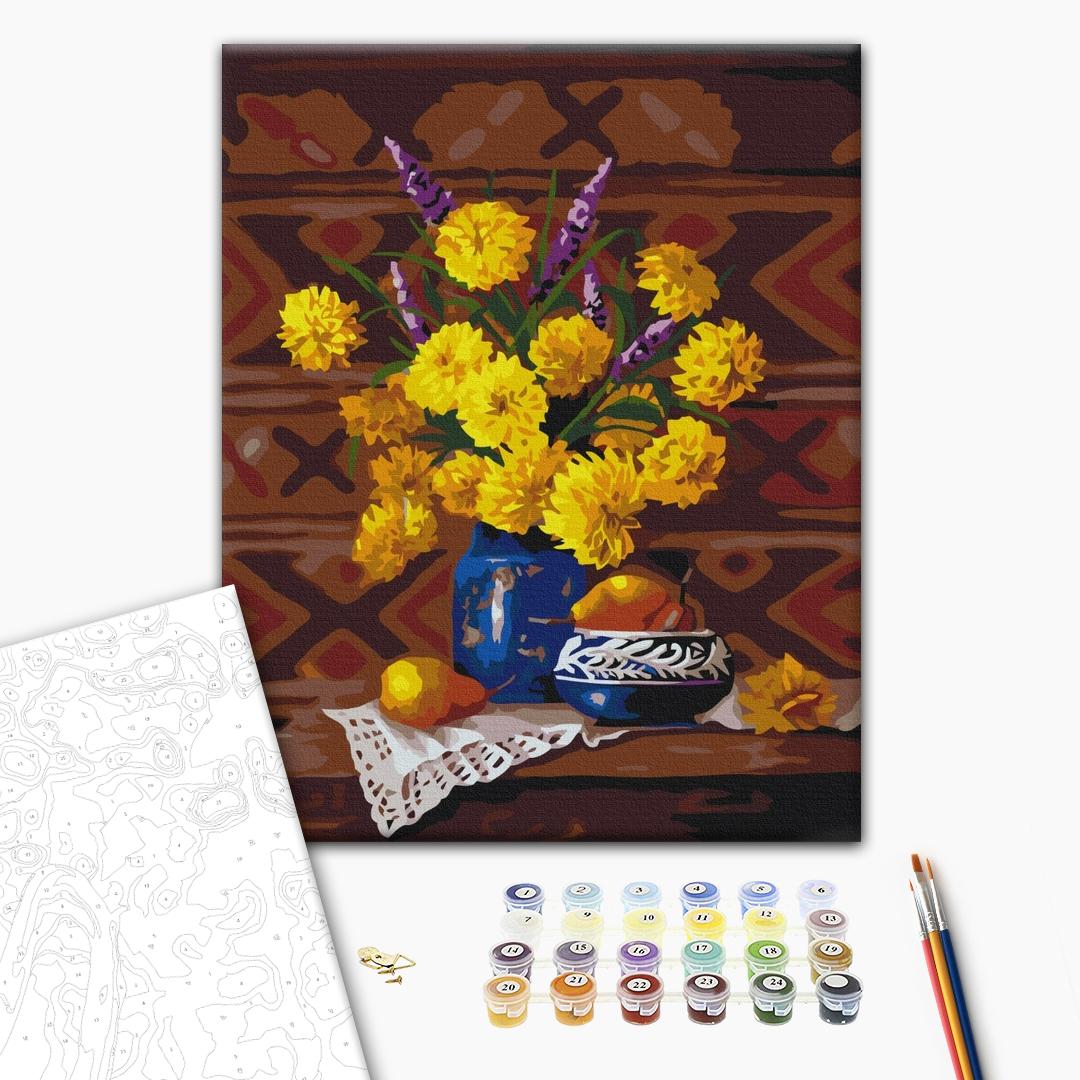 Painting by numbers Bouquet of nectar ©Valentyna Ivanova (BS53487)