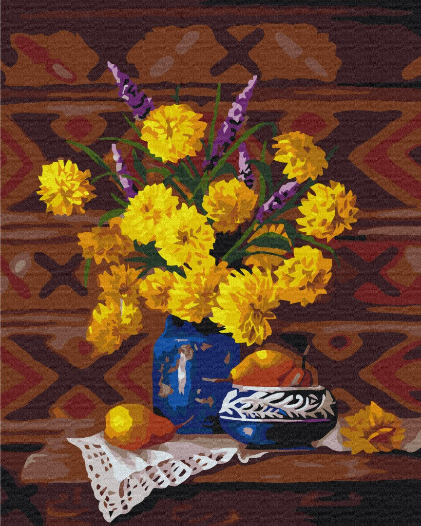 Painting by numbers Bouquet of nectar ©Valentyna Ivanova (BS53487)