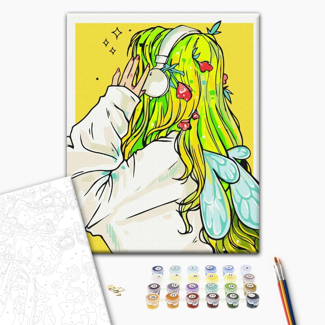 Painting by numbers Playlist of the fairy @nila_art_art (BS53520)